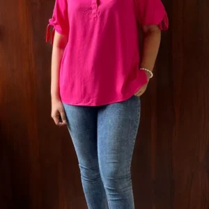 B38 Half Front open blouse