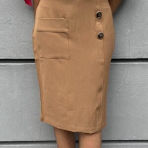S08 One pocket office Skirt