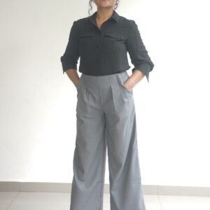 T10 - Wide Leg Linen Pant